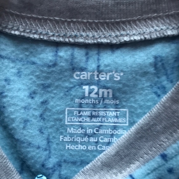 🧸Bundle Carter’s Long Sleeve Fotties - Picture 4 of 7